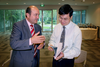 Foto: Ortuzar y Kian Keong debatiendo