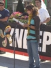Foto: Garbi�e Saez defendi� la voluntad de los trevi�eses