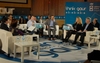 Foto: Los ponentes del encuentro sobre di�logos de innovaci�n, cambio social y liderazgo 