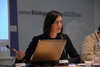 Foto: Un momento de la intervenci�n de Heather Smith