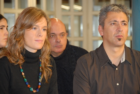 Foto: El burukide del BBB Gotzon Bilbao particip� en  el acto 