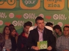 Foto: Urkullu contest� a las preguntas de los egikides.