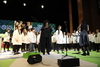 Foto: Una actuaci�n musical al final del acto 